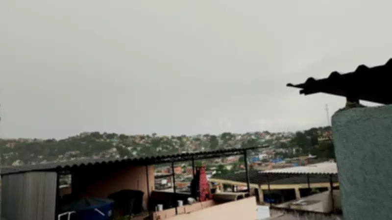 Chuva forte e ventos atingem Grande Rio; Duque de Caxias em alerta após deslizamentos