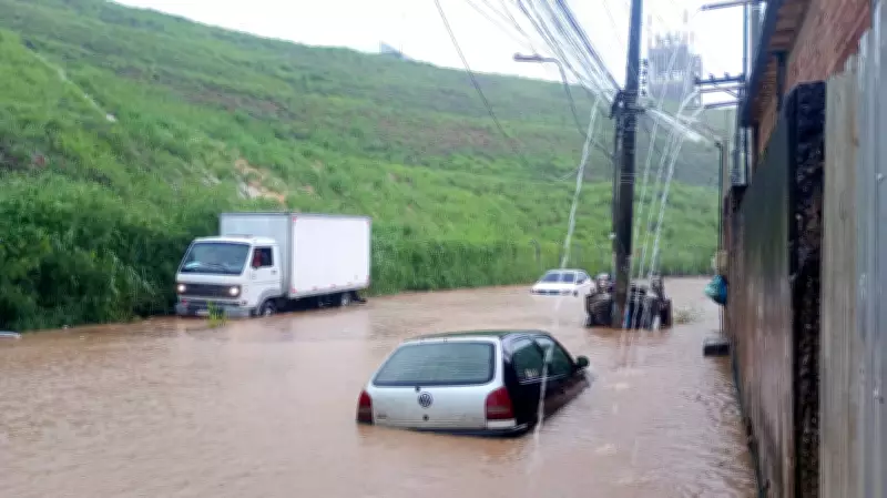 Chuva intensa atinge Rio de Janeiro novamente com risco de alagamentos e deslizamentos