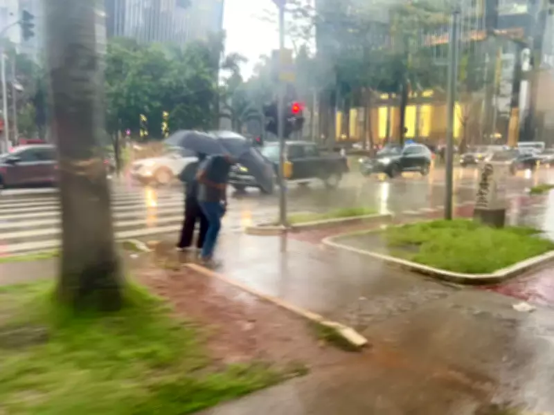 Chuva intensa atinge Zona Sul de SP e coloca regiões em alerta para alagamentos