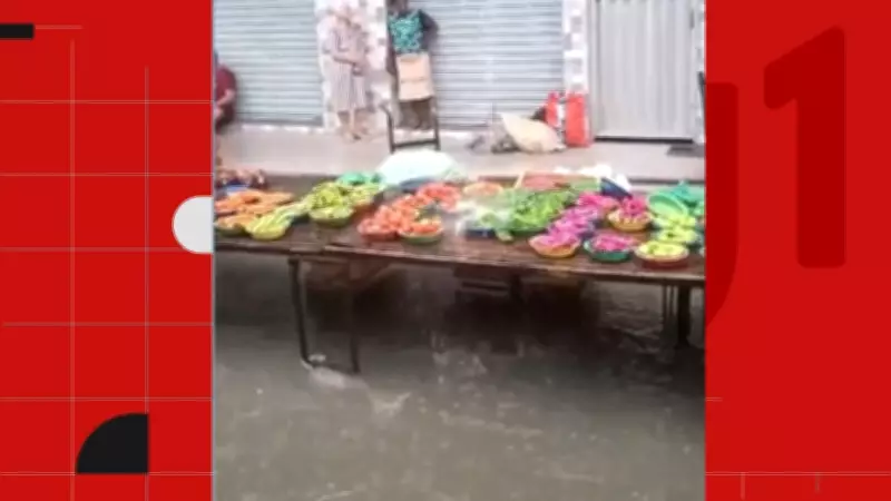 Chuva intensa causa transtornos na Grande Vitória e Defesa Civil emite alerta vermelho