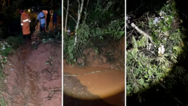 Chuva Intensa Provoca Deslizamentos e Interdições em Redenção da Serra, SP