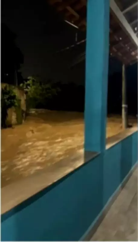 Chuva intensa provoca seis desabamentos de imóveis e deixa rastro de destruição em Barra Mansa