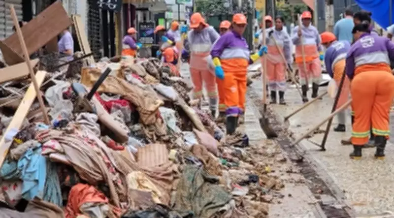 Chuva volta a devastar Ubá (MG): Rio transborda e deixa cidade debaixo d'água novamente