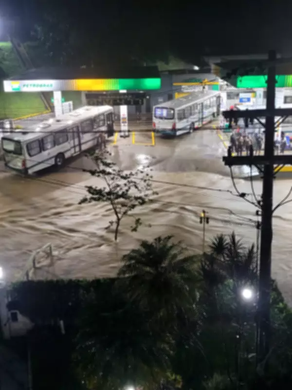 Chuvas em Petrópolis: Defesa Civil registra 7 ocorrências sem gravidade