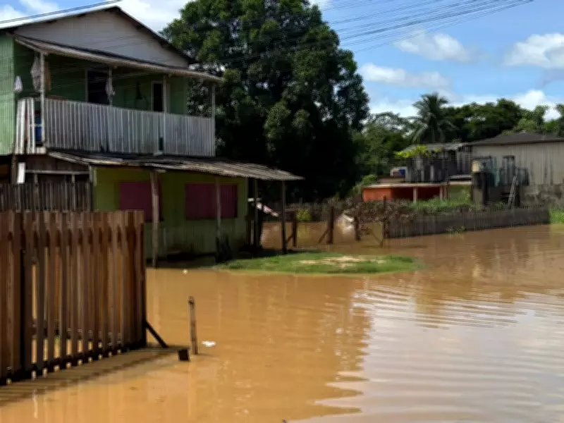 Chuvas em Rio Branco superam expectativa em 124% e elevam Rio Acre a níveis críticos