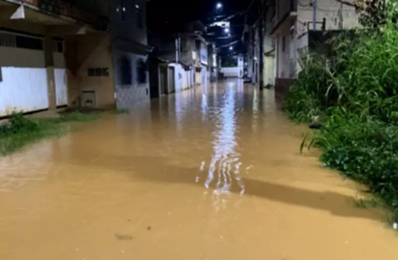 Chuvas intensas afetam Zona da Mata mineira: mais de 100 pessoas impactadas e cidades alagadas