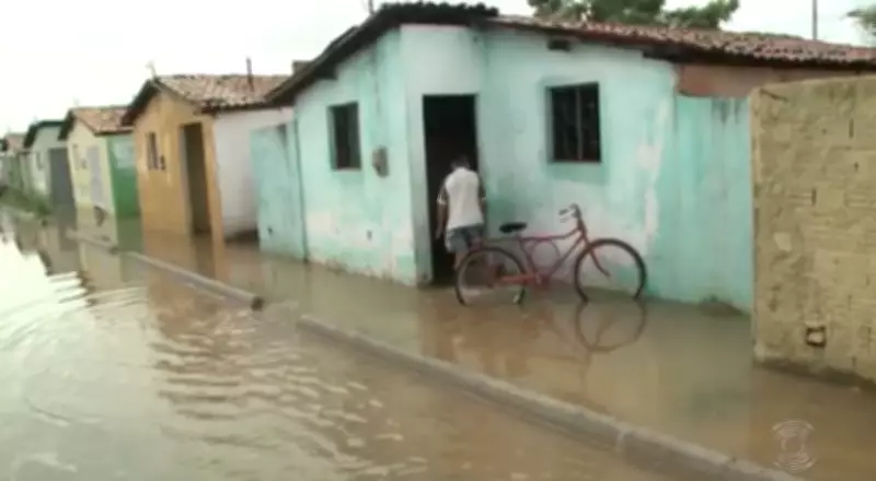 Chuvas intensas alagam Sertão da Paraíba; Inmet emite alertas para 172 cidades