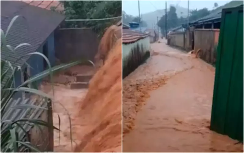 Chuvas intensas causam deslizamentos e afetam famílias em cidades de Minas Gerais