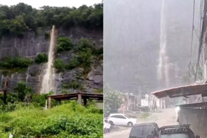 Chuvas intensas causam deslizamentos e emergência em Guarujá, SP; Defesa Civil emite alertas