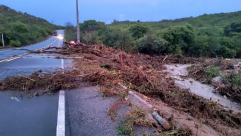 Chuvas intensas causam destruição em Piranhas e Delmiro Gouveia, no Sertão de Alagoas