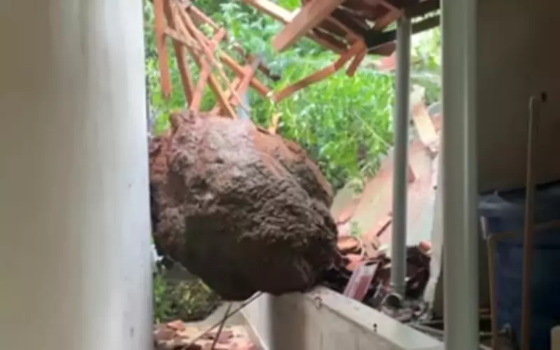 Chuvas intensas causam estragos em Passa Quatro e Machado, com danos em rodovias e residências