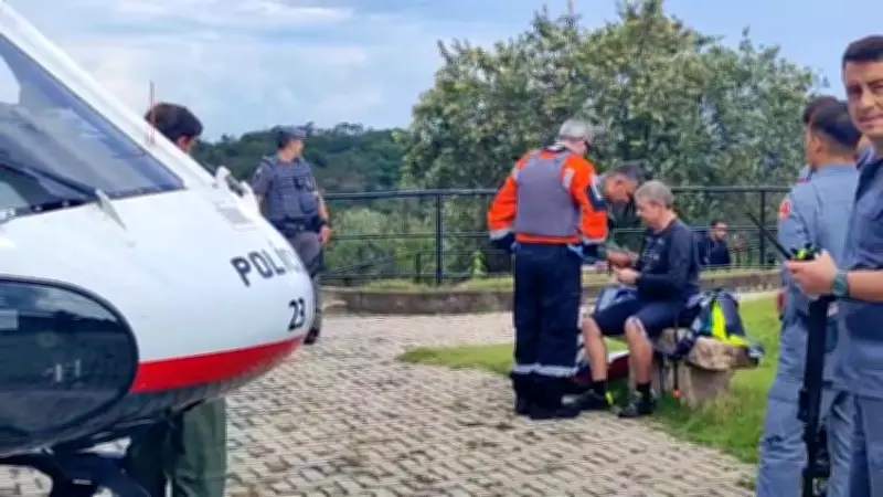 Ciclista de 62 anos é resgatado de helicóptero após se perder em trilha em Campinas