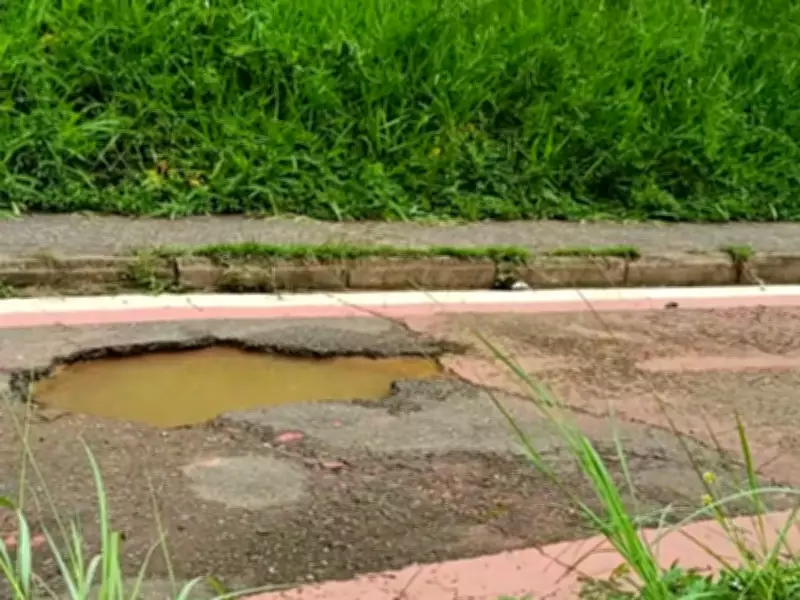 Ciclistas de Campinas enfrentam poças, desníveis e mato alto em ciclovias deterioradas