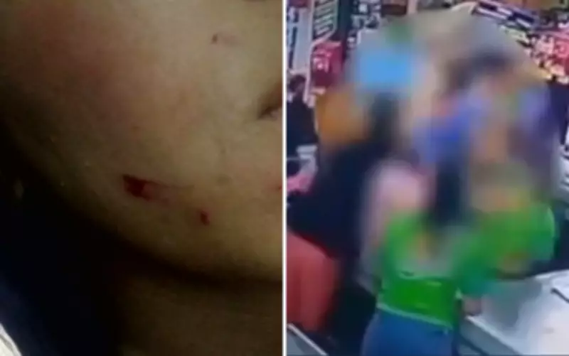 Cliente agride caixa de supermercado após discussão por pagamento em Trindade