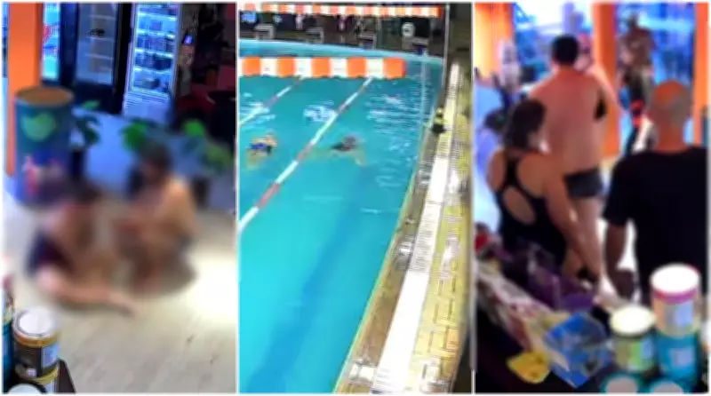 Câmera flagra resgate de professora que morreu após inalar gases tóxicos em piscina de academia em SP
