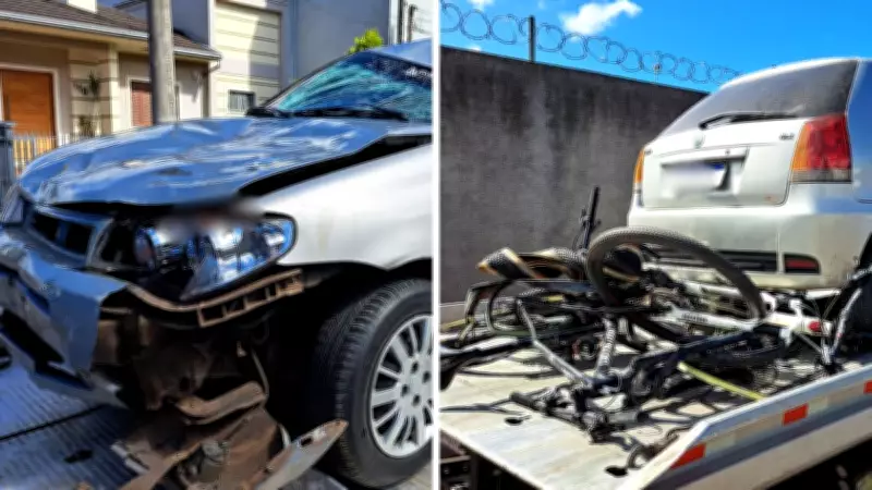 Câmeras e destroços levam à prisão de motorista que fugiu após atropelar ciclistas no RS