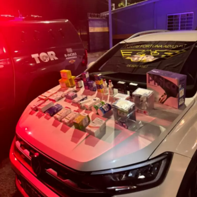 Colombianos são presos com R$ 5,5 mil em produtos furtados de farmácias em Campinas