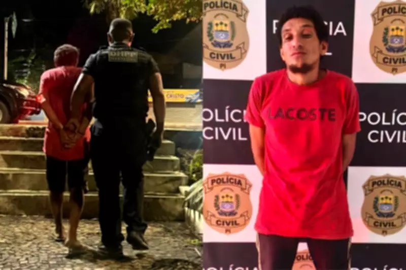 Condenado a 5 anos por roubo é preso em avenida de Teresina após abordagem policial