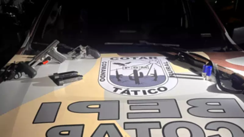 Confronto em Barreira: Quatro criminosos mortos e um preso após tiroteio com a polícia