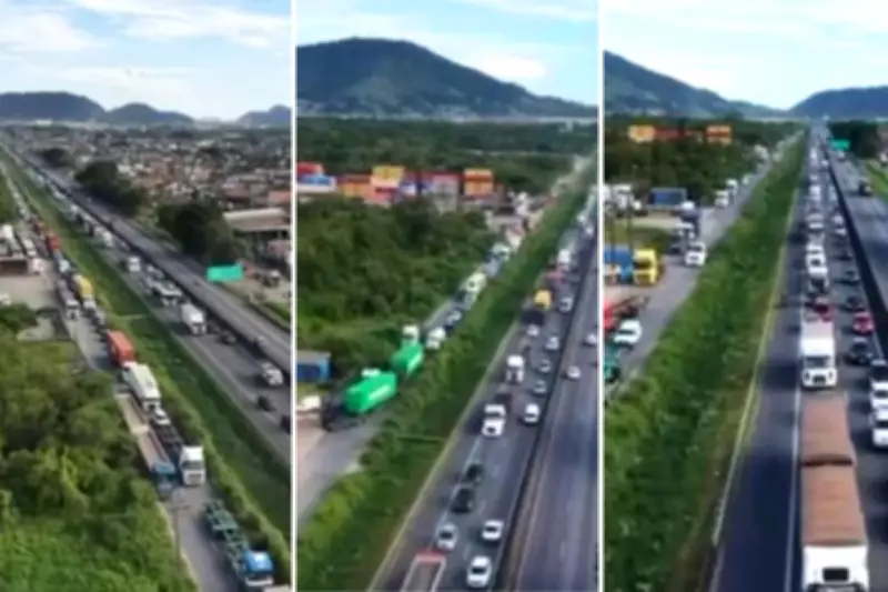 Congestionamento quilométrico marca retorno do Carnaval nas estradas de São Paulo