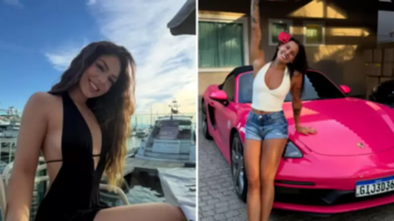 Contraste no Trânsito: Melody Abandona Carro em Enchente e Ana Castela Ostenta Porsche Rosa