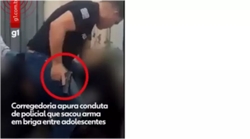 Corregedoria investiga policial que sacou arma em briga entre adolescentes na Casa Verde