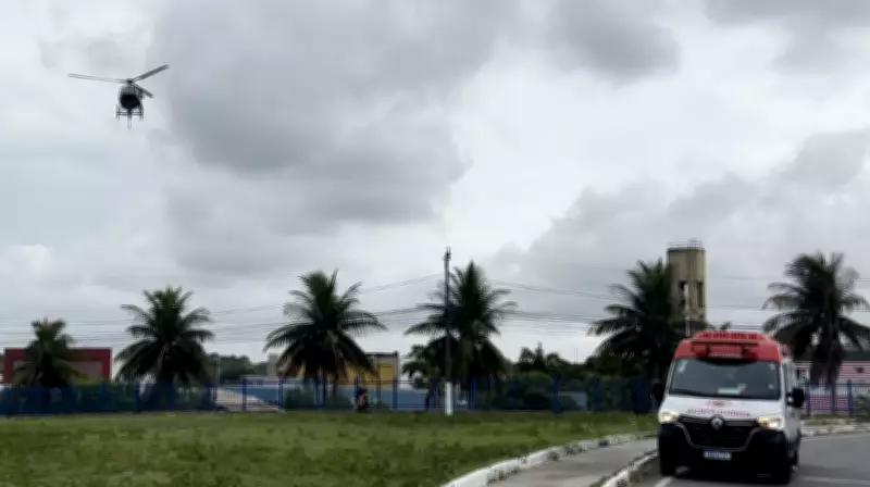 Criança de seis anos é transferida de helicóptero após acidente de moto em Monte Alegre