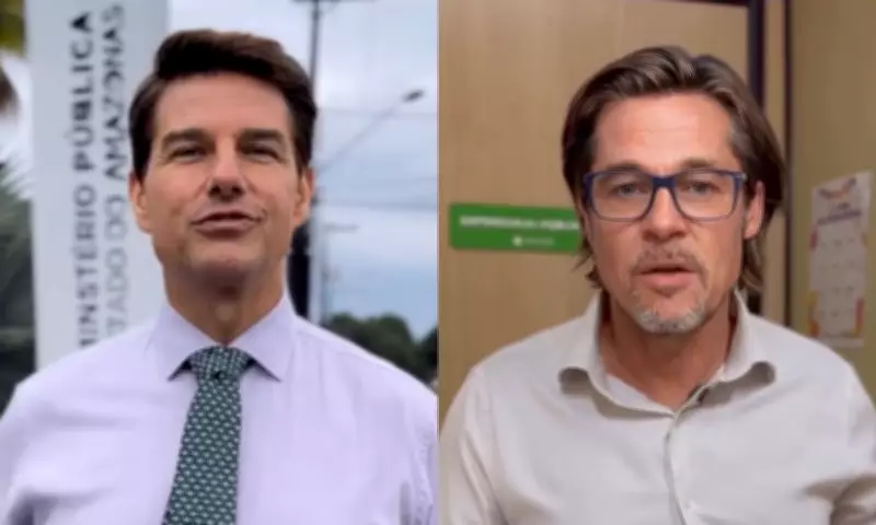 Defensores do AM viram Brad Pitt e Tom Cruise em campanha contra golpes com IA