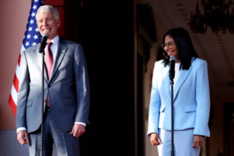 Delcy Rodríguez, presidente interina da Venezuela, afirma estar 'farta' das ordens de Washington