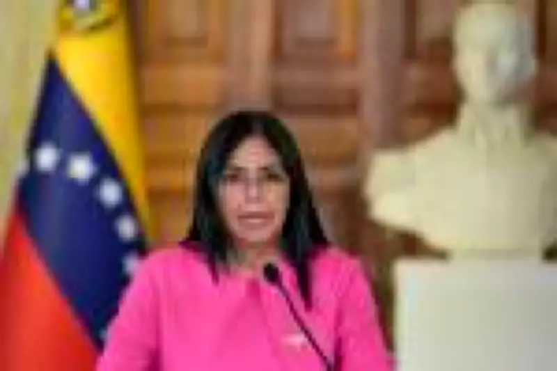 Delcy Rodríguez, presidente interina da Venezuela, promete eleições livres e justas