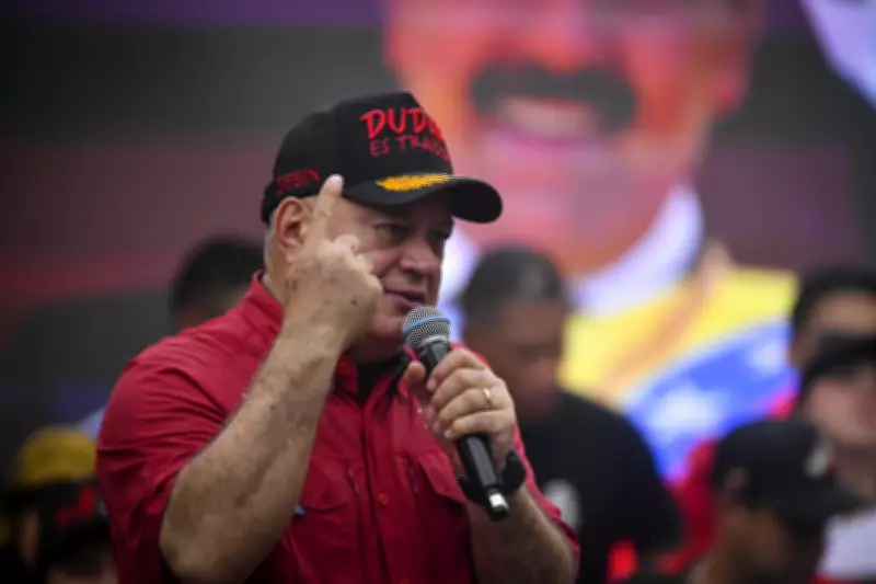 Diosdado Cabello desafia transição na Venezuela e prende opositor após soltura