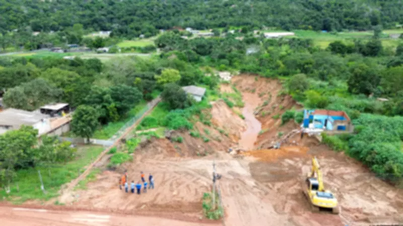Distrito de Nova Poxoréu em alerta por risco de deslizamento após chuvas intensas em MT