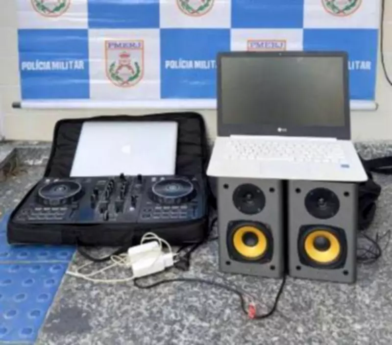 DJ recupera equipamentos após furto em Cabo Frio com ajuda da polícia