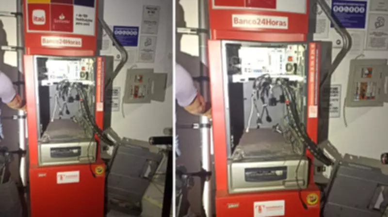 Dupla é presa após invadir agência bancária pelo teto em Matão (SP)