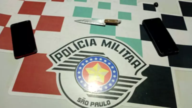 Dupla é presa por tentativa de latrocínio contra motorista de aplicativo em Guaratinguetá