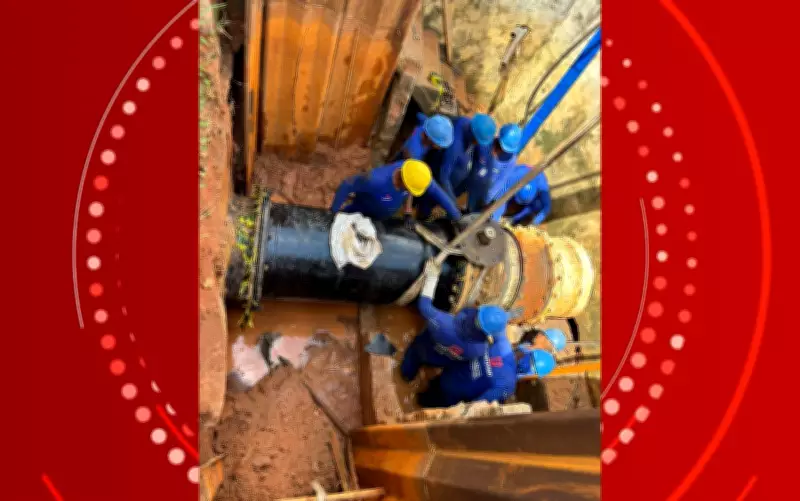 Embasa conclui reparo emergencial e abastecimento de água é retomado em Salvador