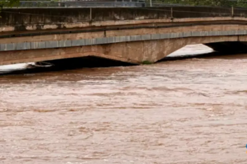 Enchente em Corguinho: Rios Taquari e Aquidauana em Nível de Emergência em MS