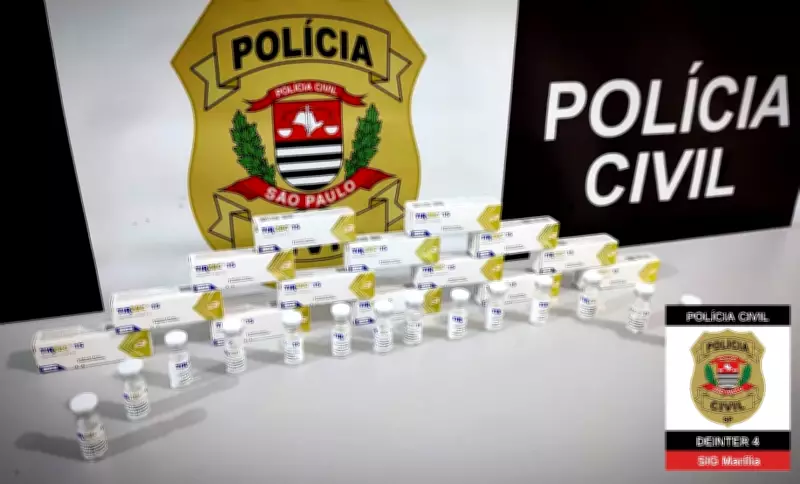 Enfermeira e marido são presos com medicamento proibido em Marília