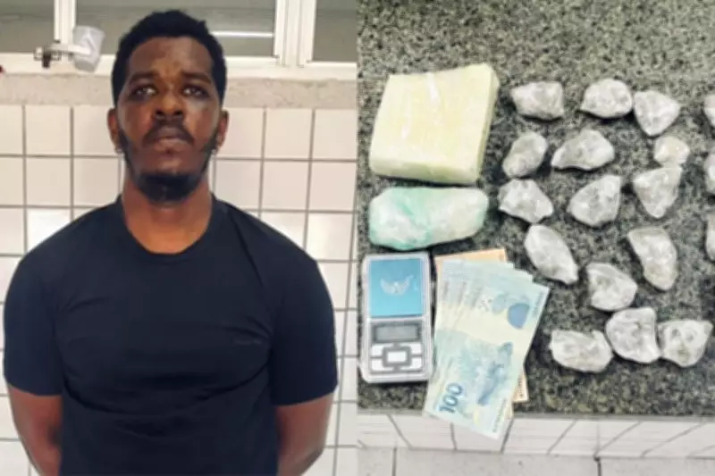 Enfermeiro é preso por roubo e tráfico em casa alugada no Piauí