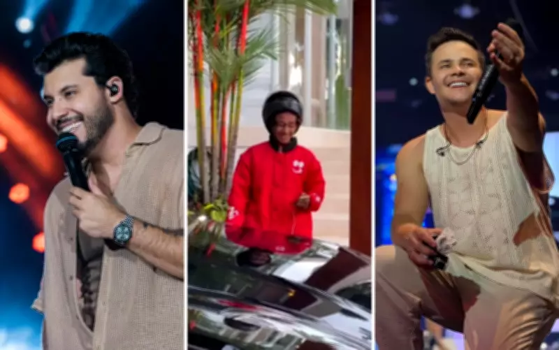 Entregador fica nervoso ao fazer entrega para Murilo Huff e Matheus da dupla com Kauan