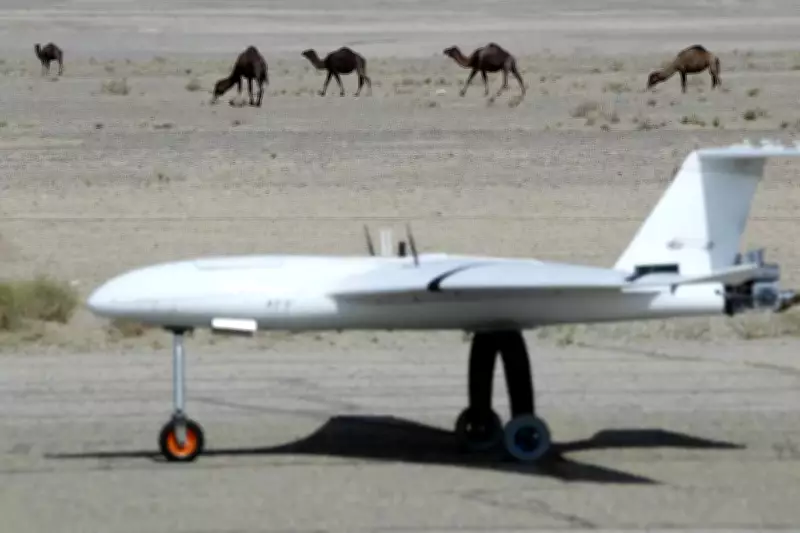 Enxame de drones iranianos ameaça defesa de porta-aviões dos EUA, alerta TV