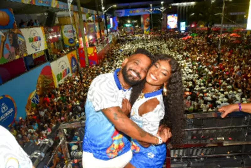 Erika Januza e Arlindinho celebram primeiro Carnaval juntos em Salvador 2026