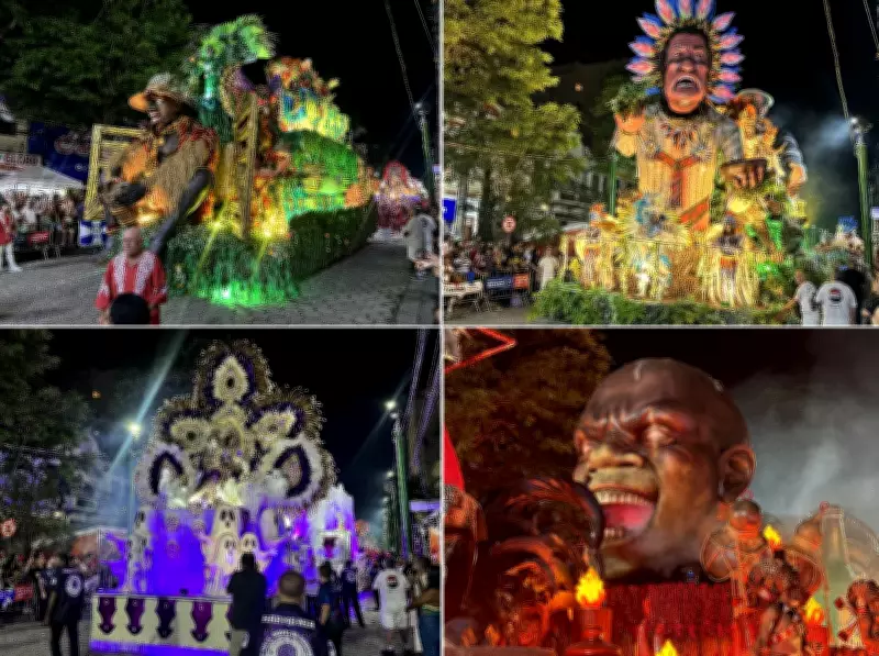 Escolas do Grupo Especial brilham no Carnaval 2026 de Nova Friburgo com desfiles emocionantes
