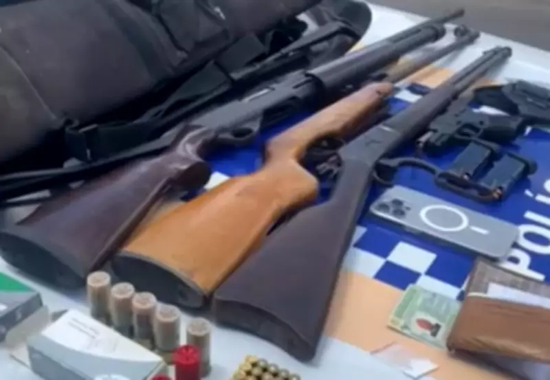 Estudante de medicina preso com arsenal após sequestrar e agredir ex-companheira em Araguaína