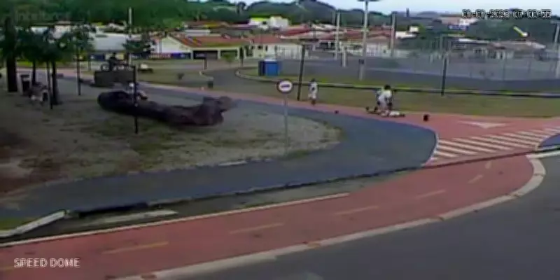 Estudante sofre agressão brutal com garrafas e taco com arame em Itararé, SP