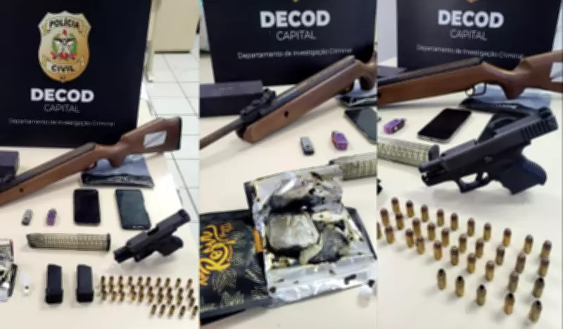 Ex-modelo internacional foge da polícia após operação antidrogas em Florianópolis