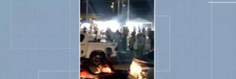 Explosão em barraca de alimentação deixa três feridos próximo ao Almeidão, em João Pessoa