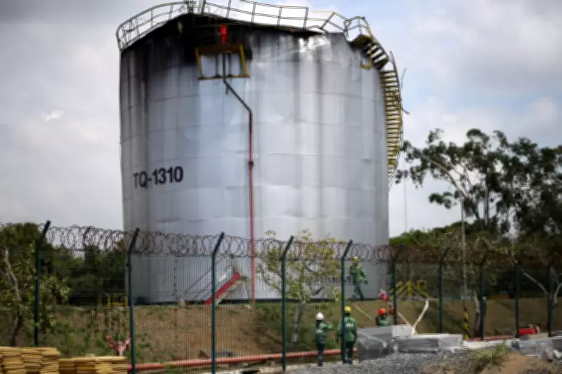 Explosão em tanque da Vibra Energia em Volta Redonda deixa jovem grave e duas desaparecidas