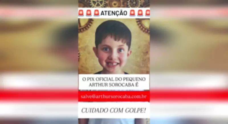 Família de Arthur Jordão alerta sobre golpe com chave PIX falsa em Sorocaba e reforça doação correta