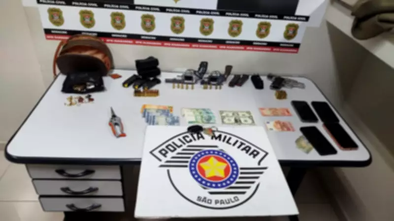 Família é feita refém e obrigada a transferir R$ 140 mil em assalto a sítio em Guararema